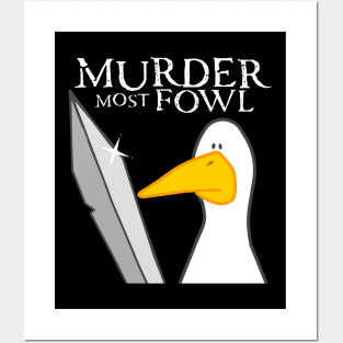 Murder Most Fowl Posters and Art